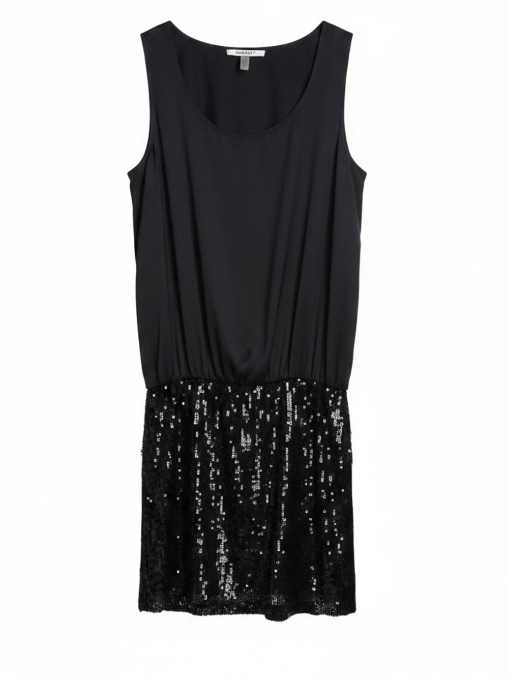 DKNY sequin slouchy dropwaist dress